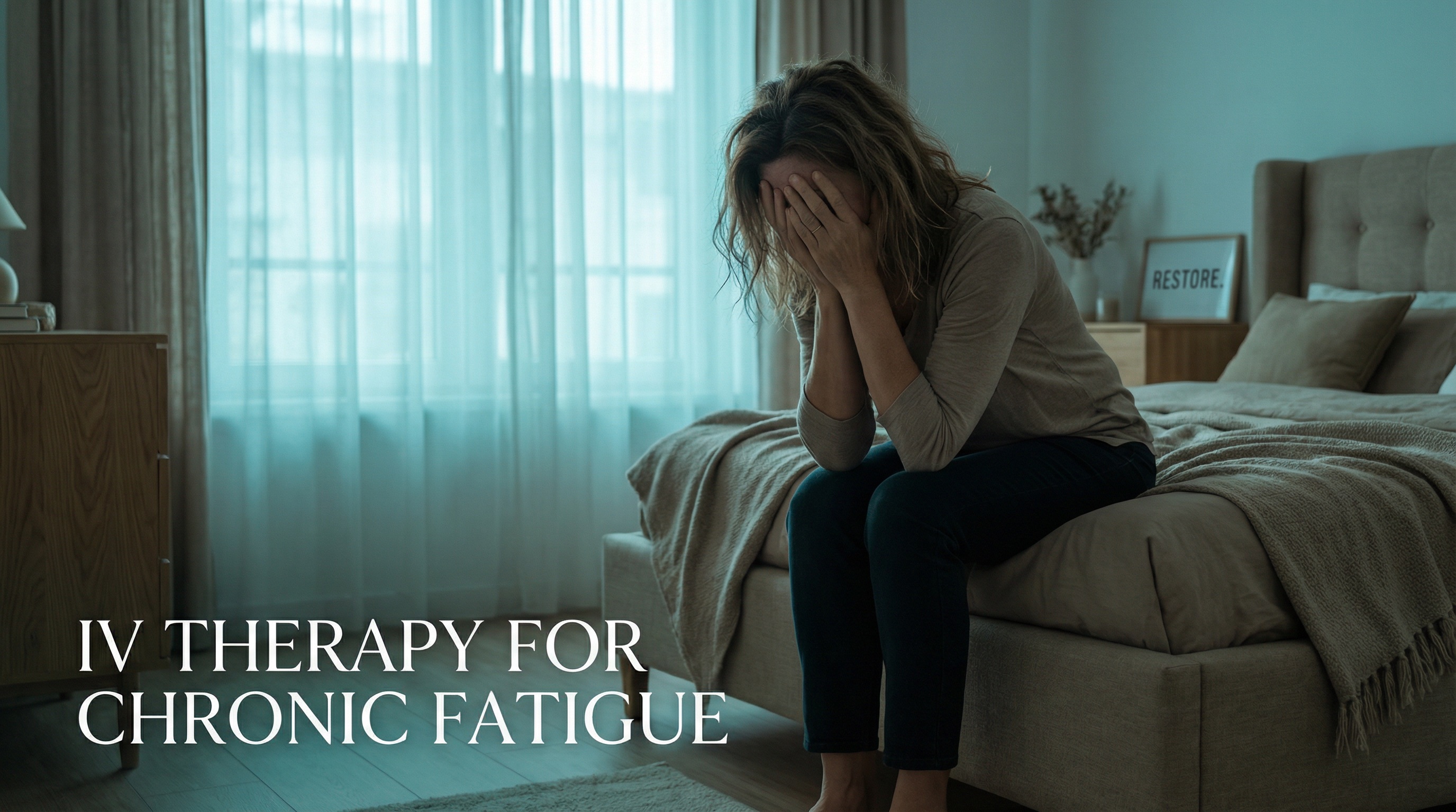 IV therapy for chronic fatigue syndrome and energy restoration