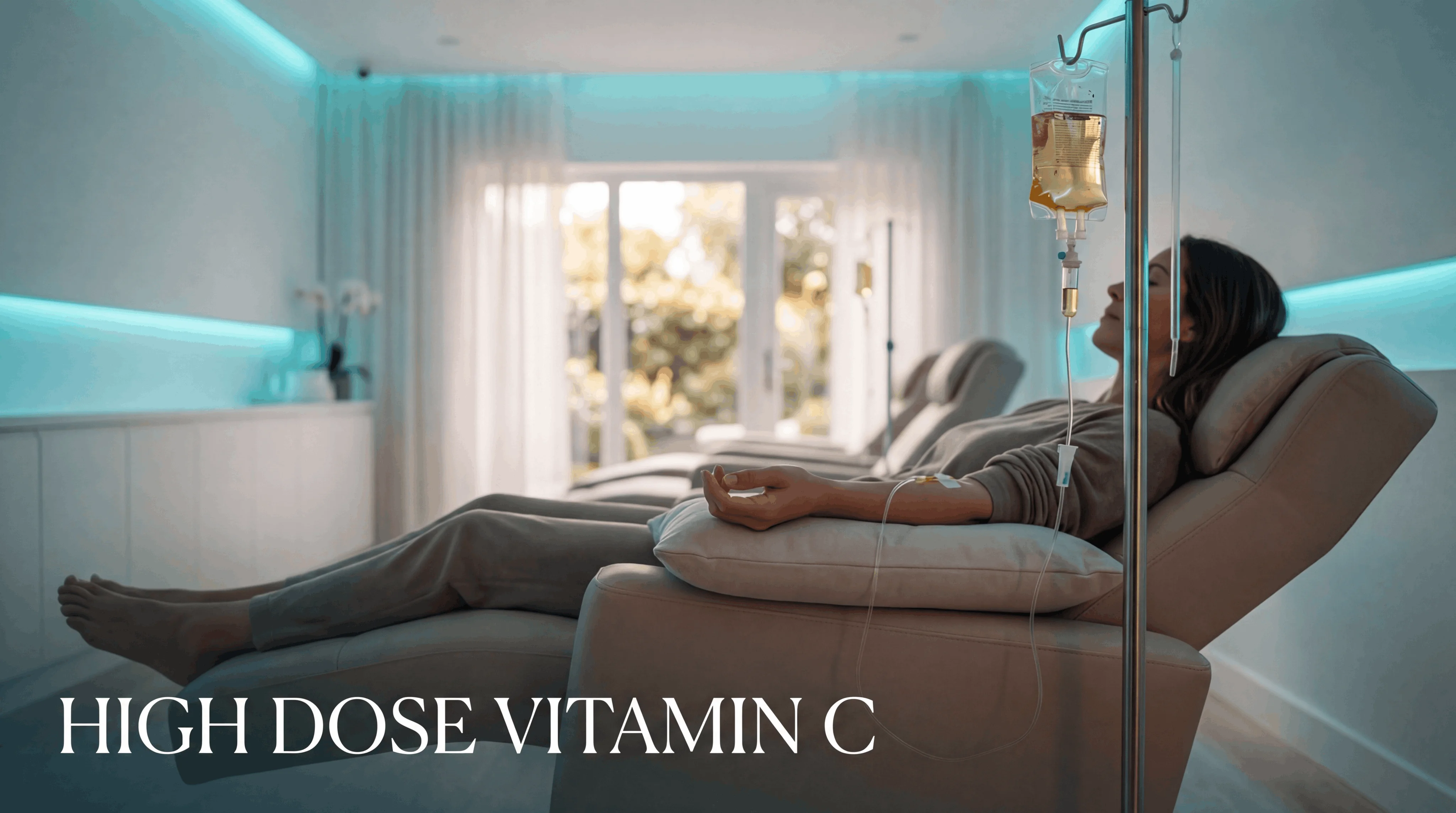 High-dose Vitamin C IV therapy for immune system support and recovery