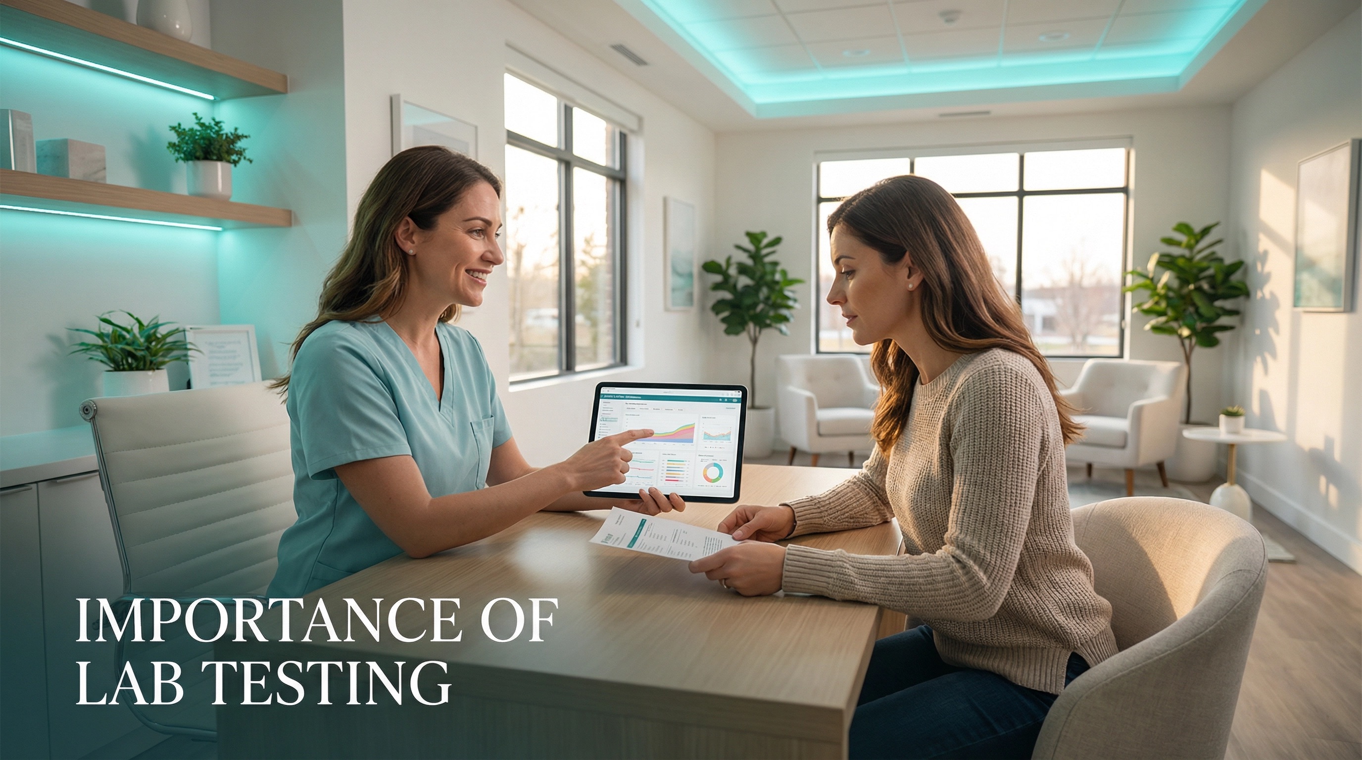 Functional lab testing for comprehensive blood and stool diagnostics